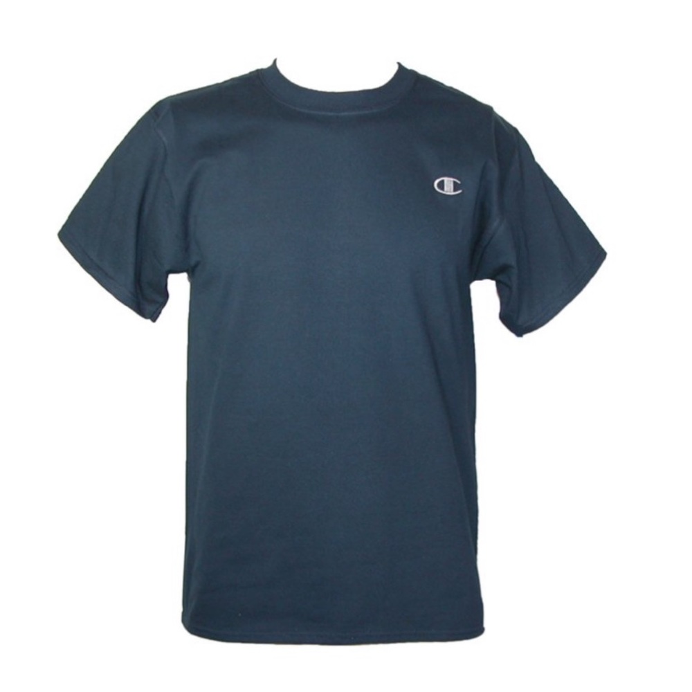 Mens Champion Cotton Short Sleeve Jersey Shirt Large
